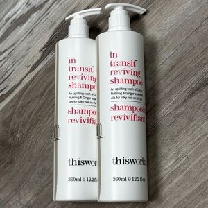 2 Pack Thisworks In Transit Reviving Balancing Shampoo | (NWT
BUNDLE DEALS